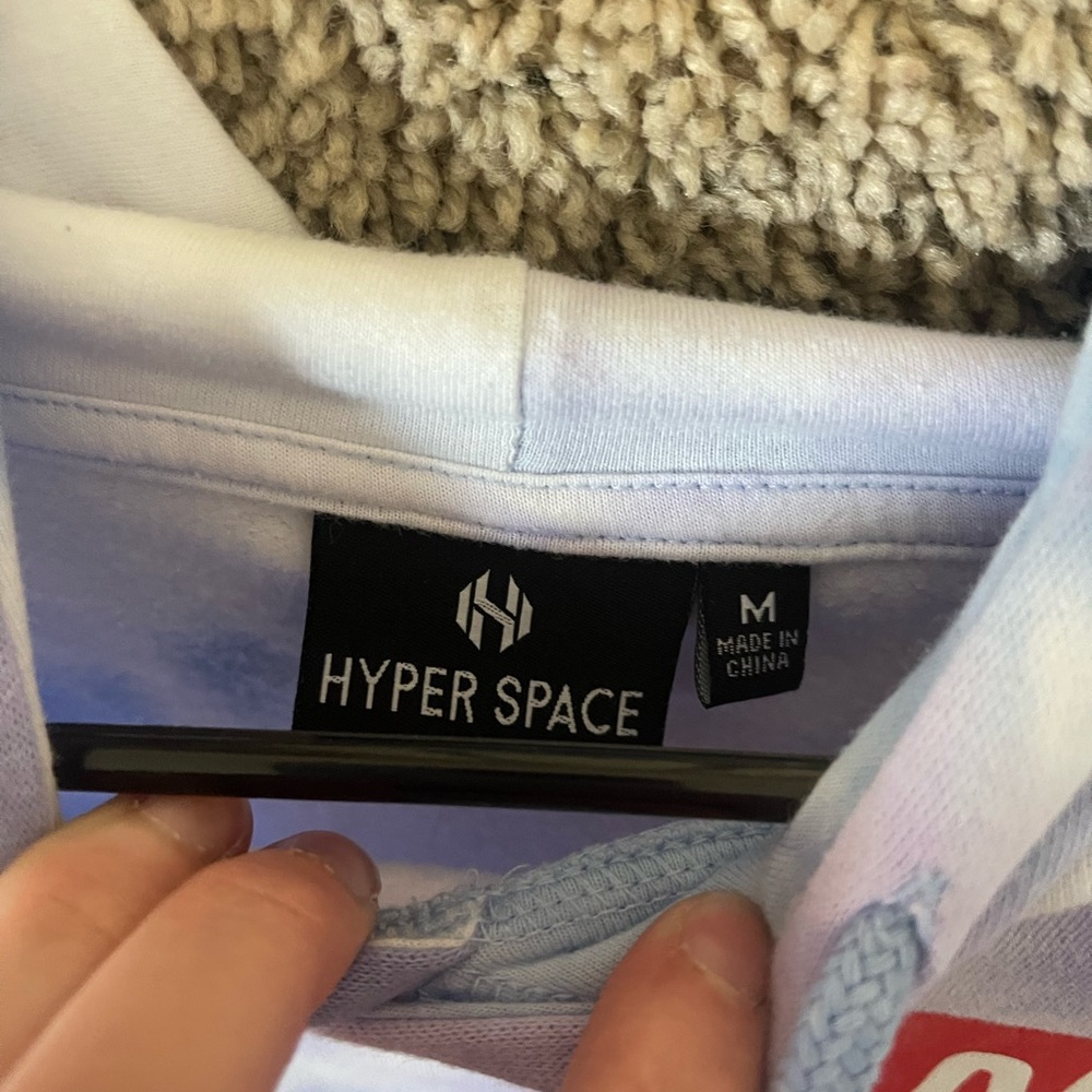 Hyperspace hoodie, medium.